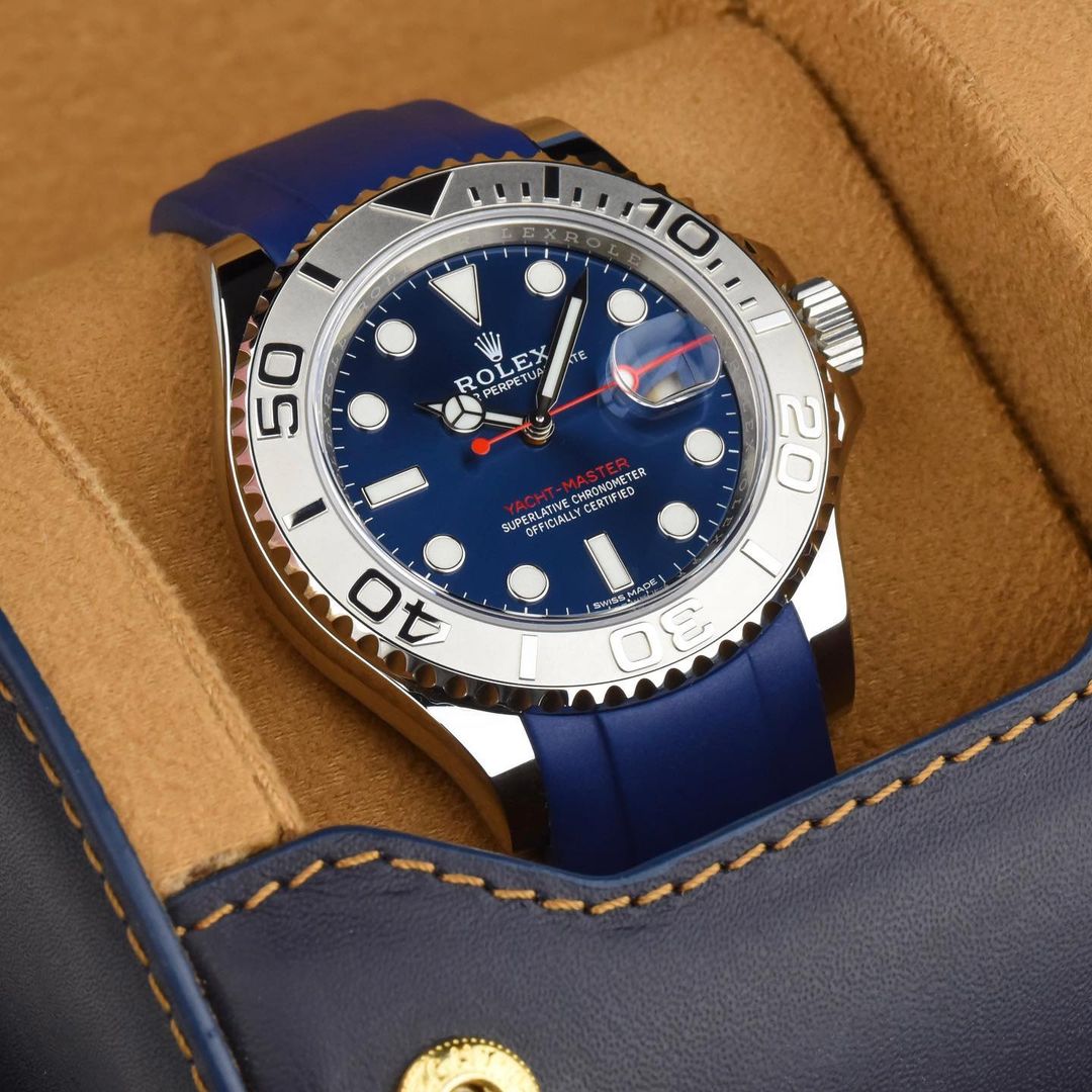 Rolex Yacht Master 40 in Blue dial and Rhodium dial. Which do you