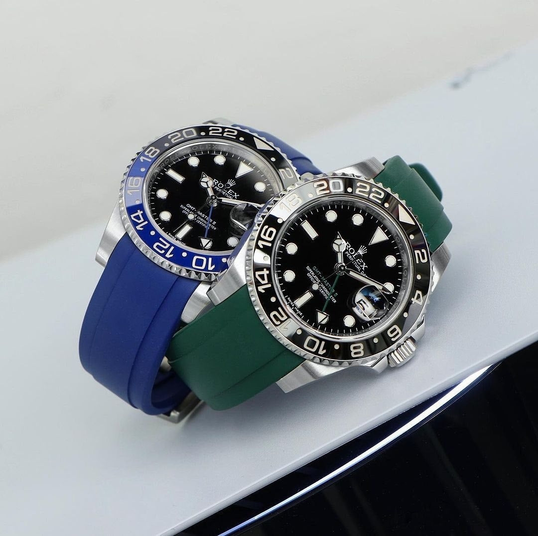 Rolex with rubber Clearance