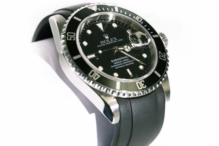 The Everest Rubber Deployant Strap | Everest Bands