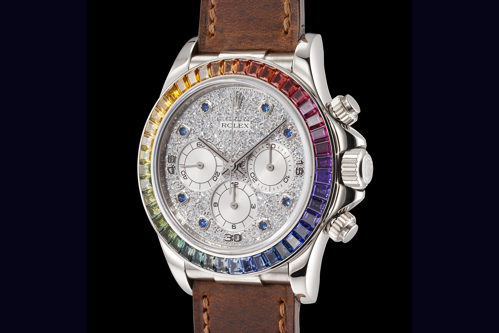 The First Rainbow Daytona Sells for 6.3 Million Did Rolex Buy It Ba Everest Bands