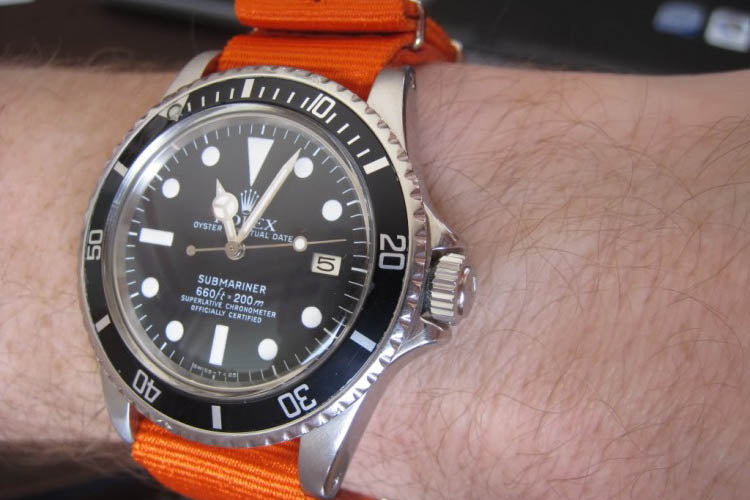 Curved spring sales bars rolex