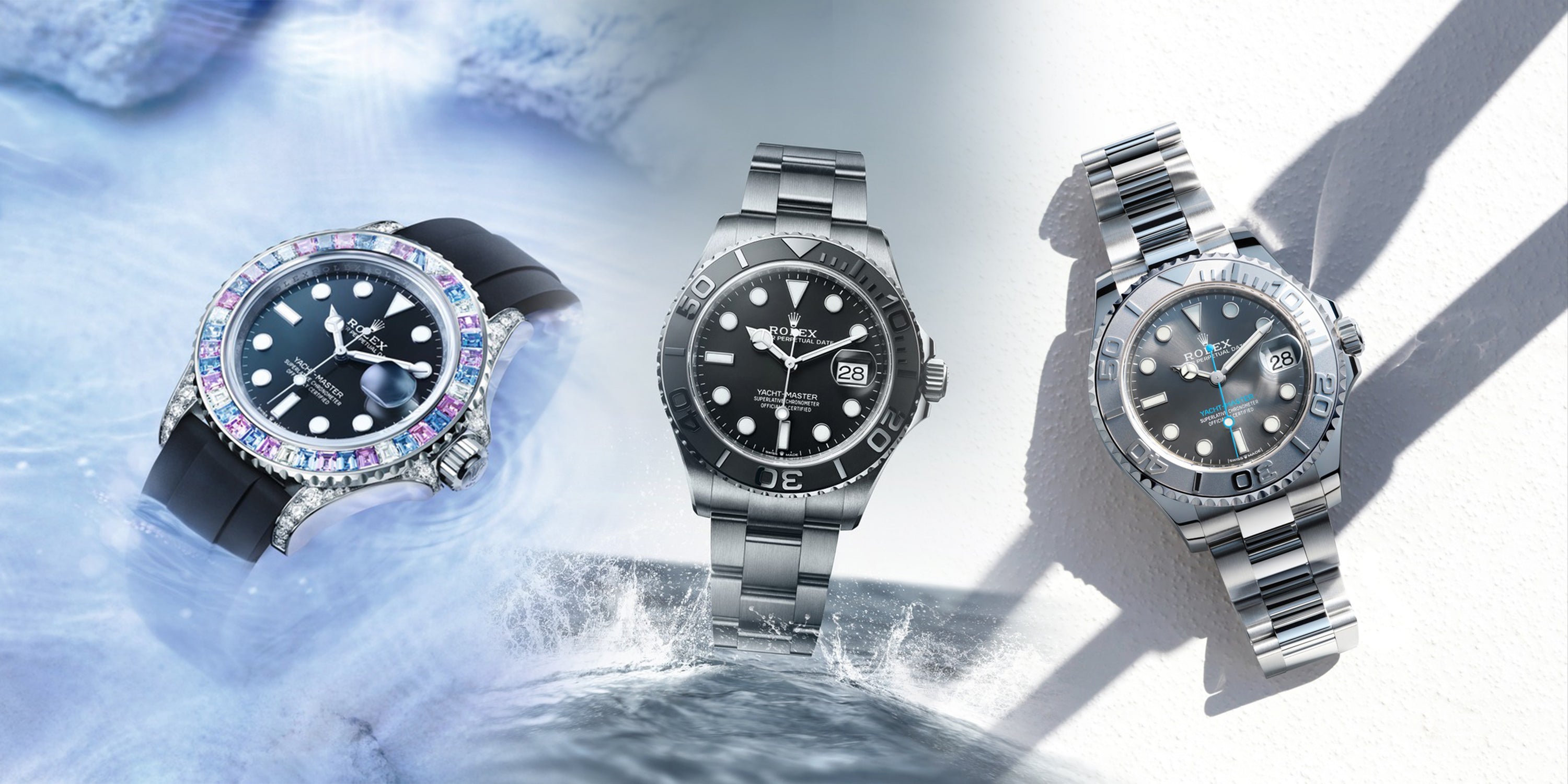 The Diverse Rolex Yacht Master Collection Everest Bands