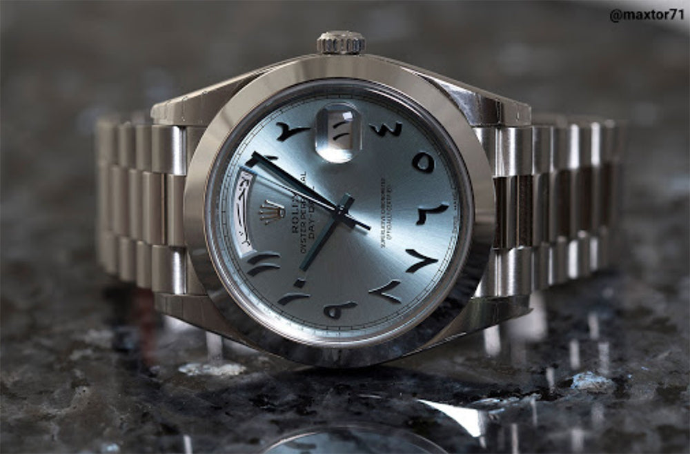 Arabic numeral rolex Clearance