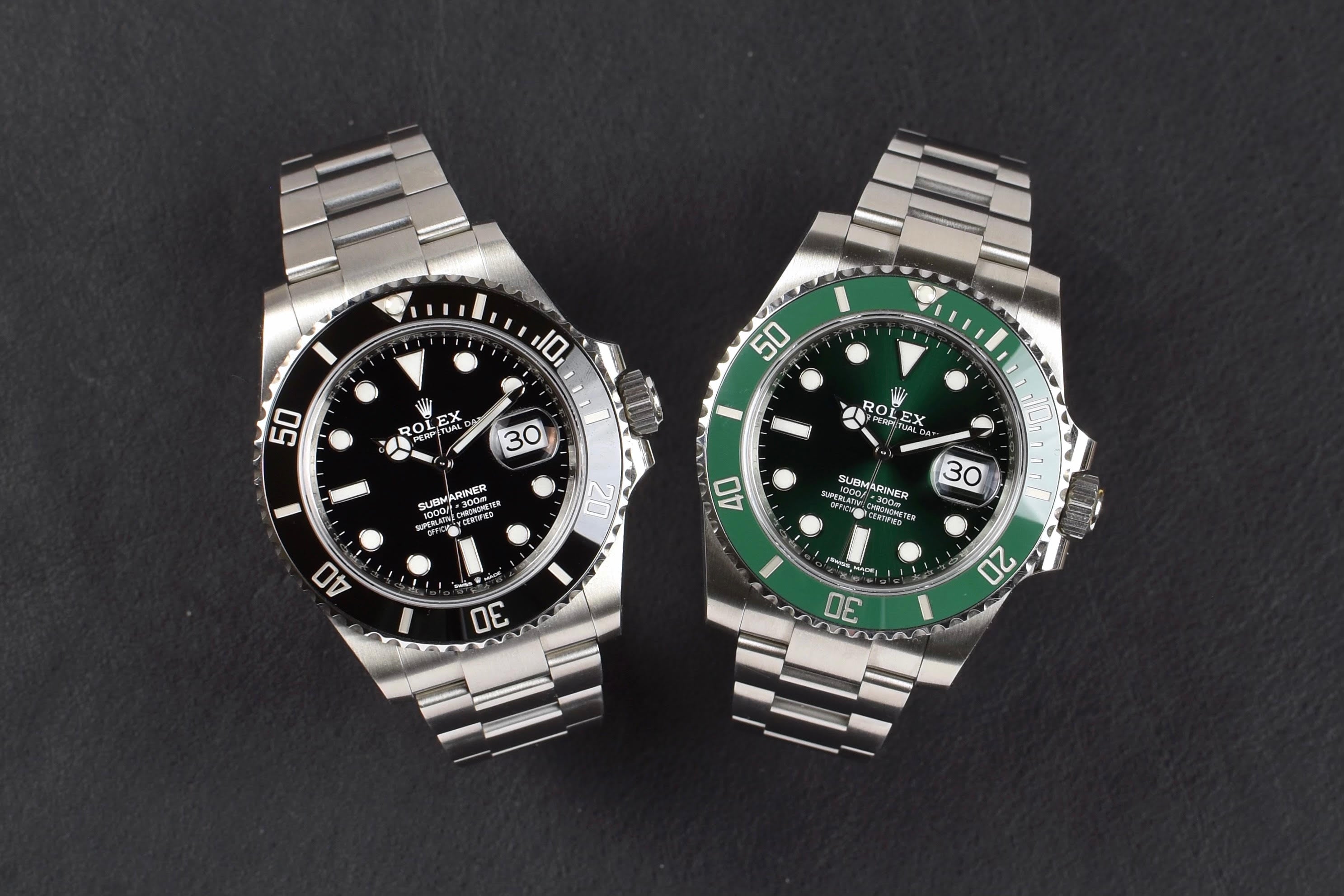 rolex submariner 41 green