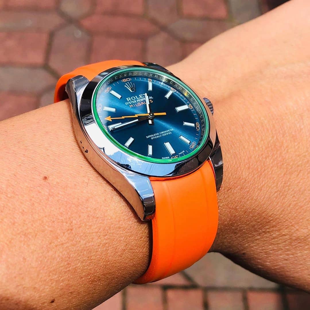 Rolex milgauss strap Clearance