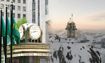 Rolex Unveils the World's Highest Boutique and a Clock in Midtown