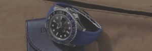 Blue Rubber Watch Straps