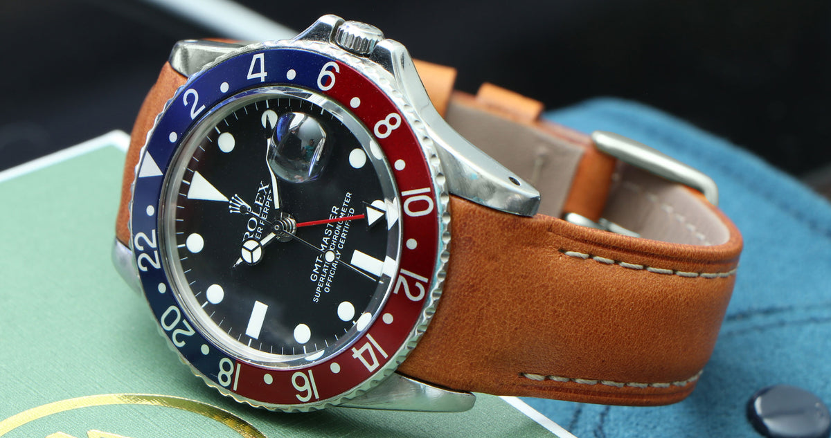 Vintage GMT Master (Ref: 1675 & 16750) Leather Bands & Accessories