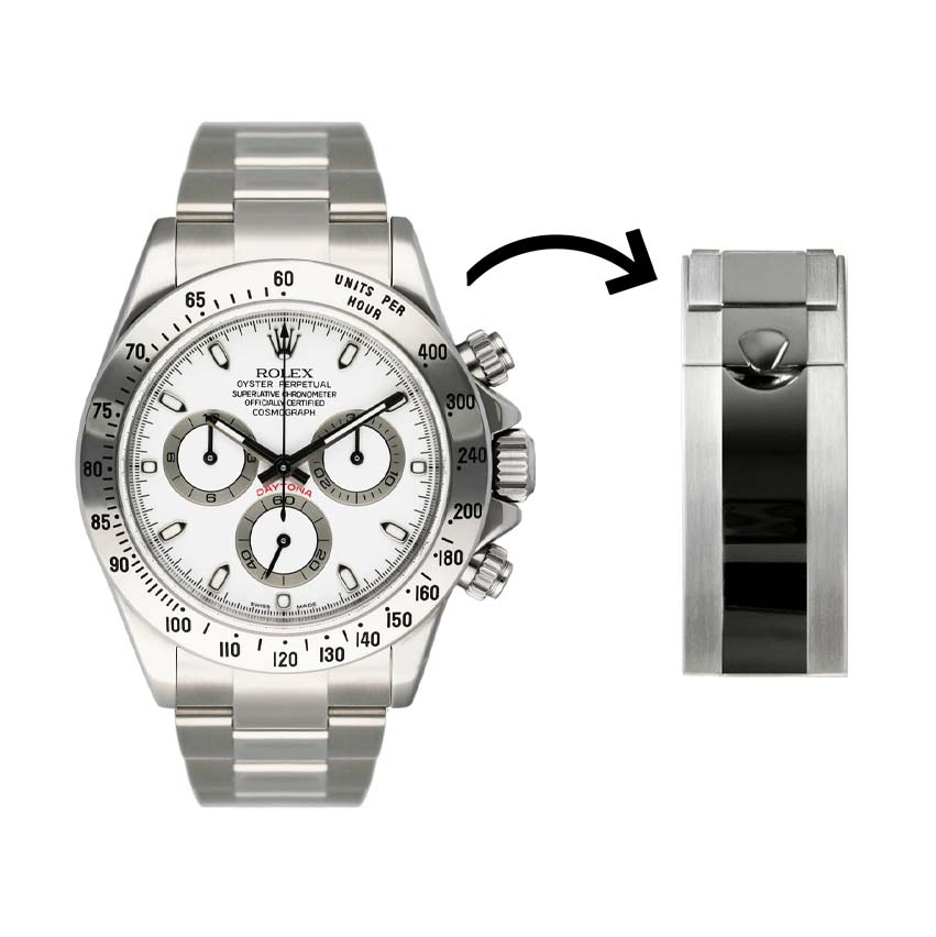 Rolex Daytona 116520 Oyster Deployant Buckle Replacement | Everest