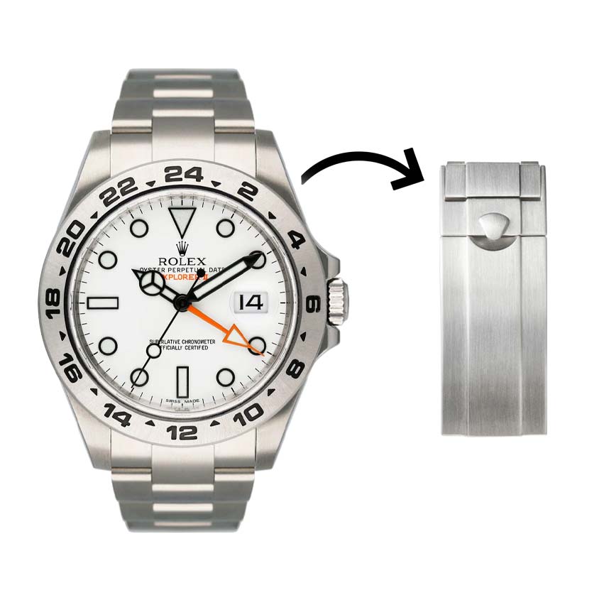 Rolex Explorer II 216570 Oyster Deployant Buckle Replacement