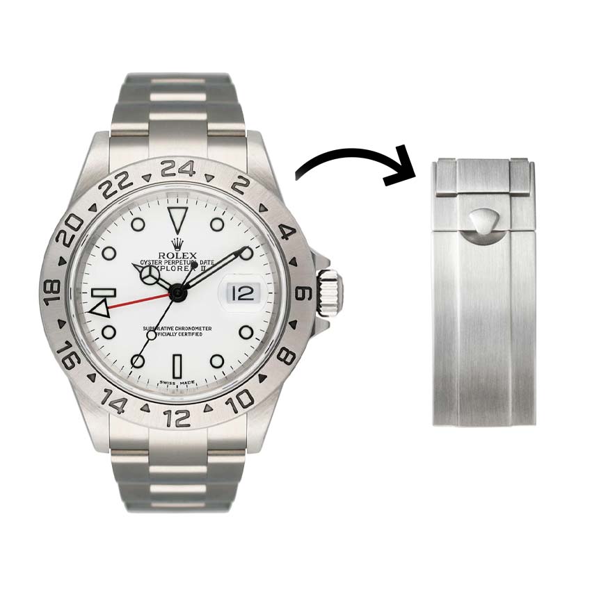 Everest Deployant Buckle for Rolex Oyster Bracelet – Explorer II