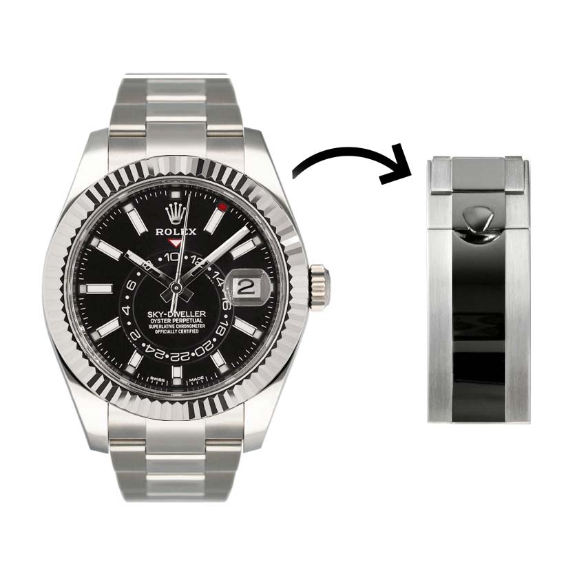 Everest Deployant Buckle for Rolex Oyster Bracelet – Sky-Dweller