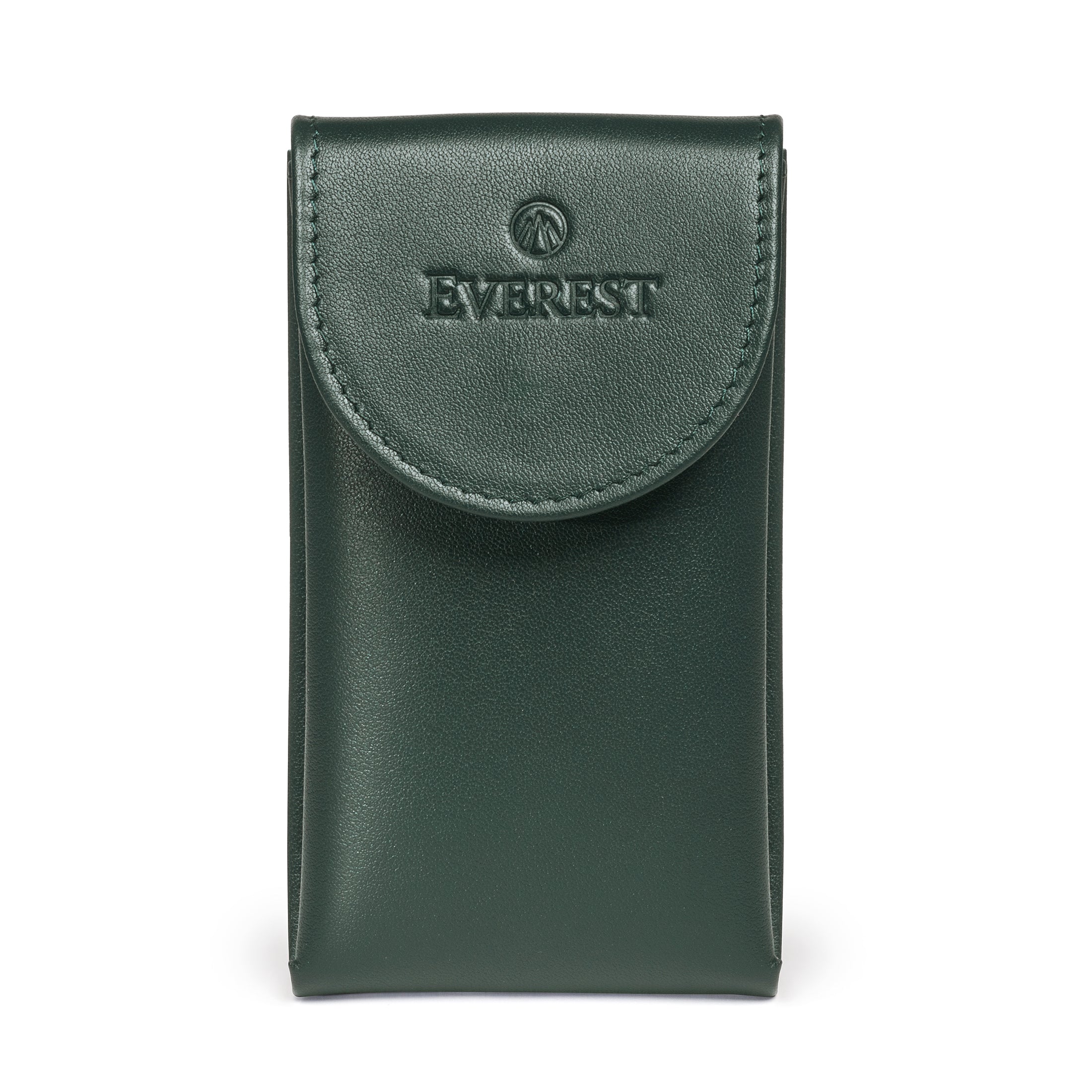 Leather Watch Pouch in Geneva Green – Travel & Storage | Everest