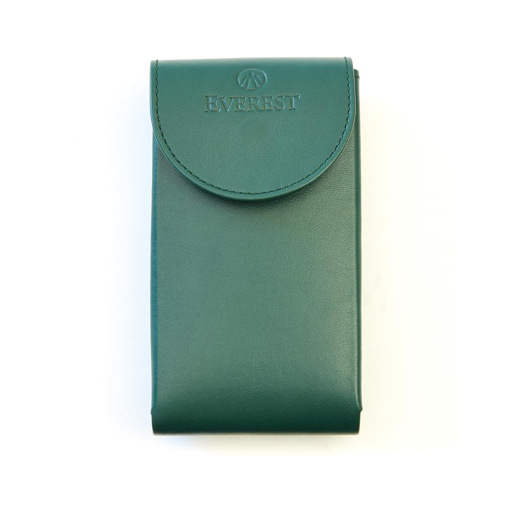 Everest Leather Watch Pouch Crown Green