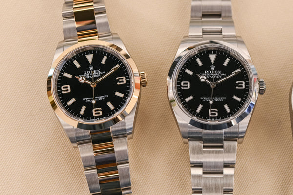 Did Rolex do the Right thing by reducing the Rolex Explorer I from 39mm wide to 36?