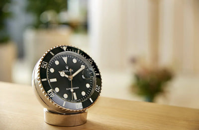 A Closer Look at Rolex’s Submariner Desk Clock