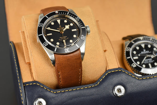 Everest's Tudor Leather Watch Band