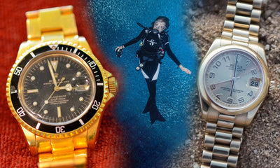 Swimming With a Gold Rolex? It's More Common than You Think