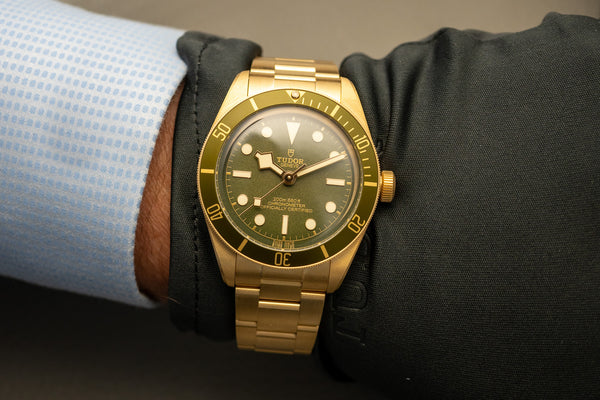 Why Did Tudor Make a Solid Gold Black Bay 58? (Live Pics)