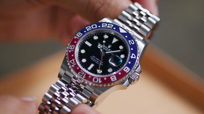 Rumor has it the Rolex GMT Master II Pepsi is being discontinued