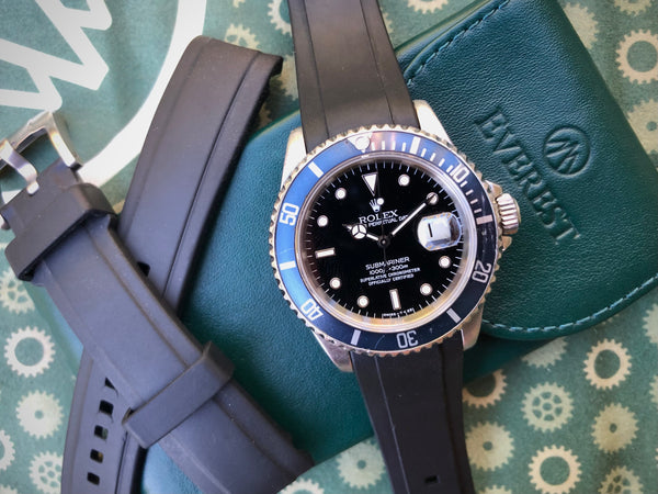 Why the Short Everest Rolex Rubber Strap Is Perfect for Smaller Wrists