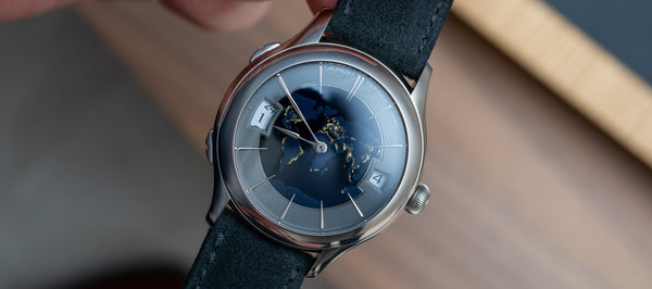 Hands-On With the Laurent Ferrier Classic Traveller Globe Night Blue