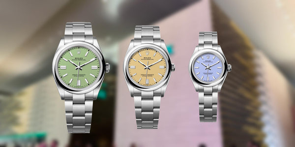 Rolex Introduces Three New Dial Colors for the Oyster Perpetual