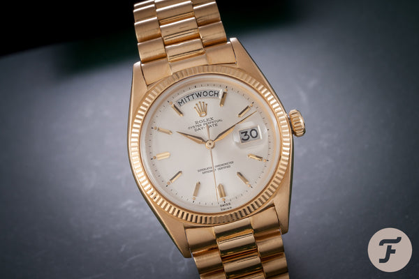 Getting into a vintage gold Rolex may be a bargain… in Rolex terms