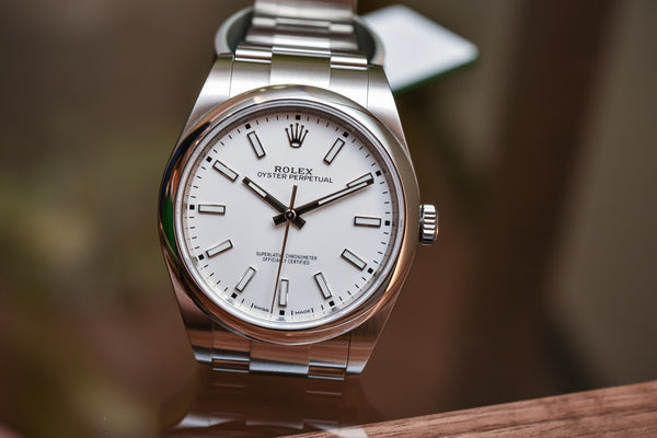 Why the white dial Oyster Perpetual may be a future classic