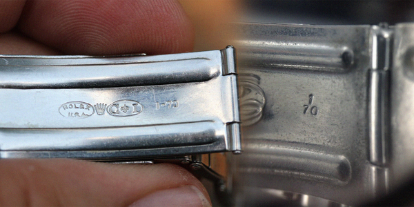 How to Date Your Rolex Bracelet by Its Clasp Code