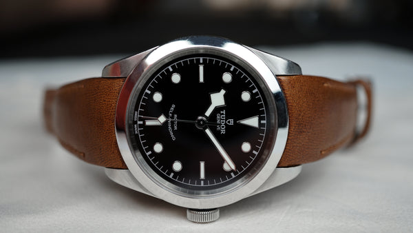 Tudor Black Bay Strap Guide for Rubber and Leather Bands