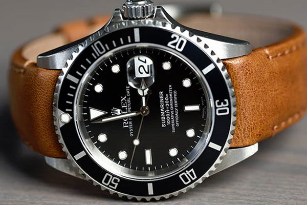 Curved End Leather Watch Bands - A Wardrobe Essential