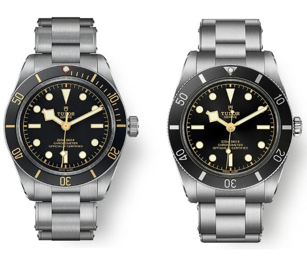 The Tudor Black Bay 54 vs. Black Bay 58