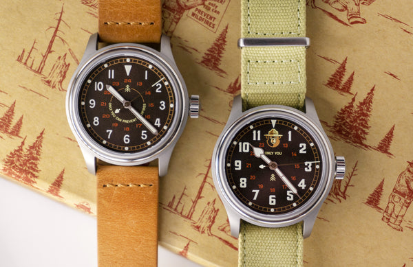 Hands-On Review: Vero Smokey Bear Field Watches