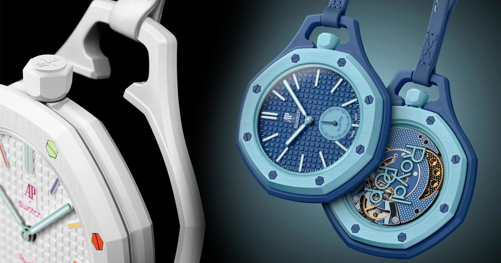 The AP x Swatch Royal Pop Is Finally Here. Here's Everything You