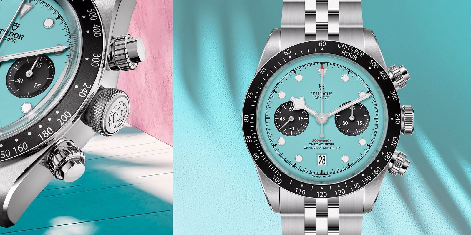 Breaking Down Tudor's New Black Bay Chrono 'Flamingo Blue