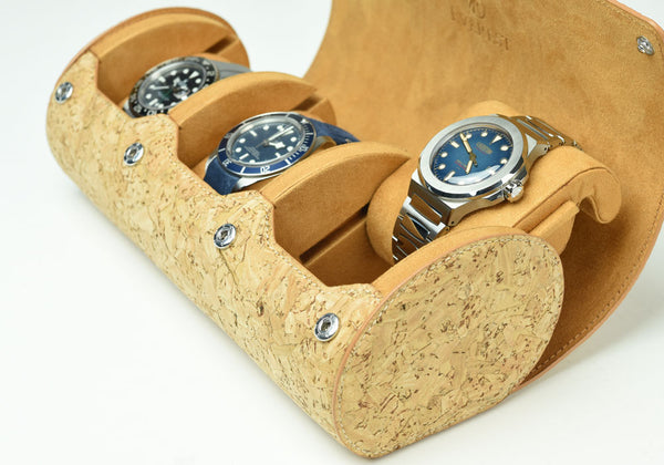 Why You Need This Vegan Cork Watch Roll
