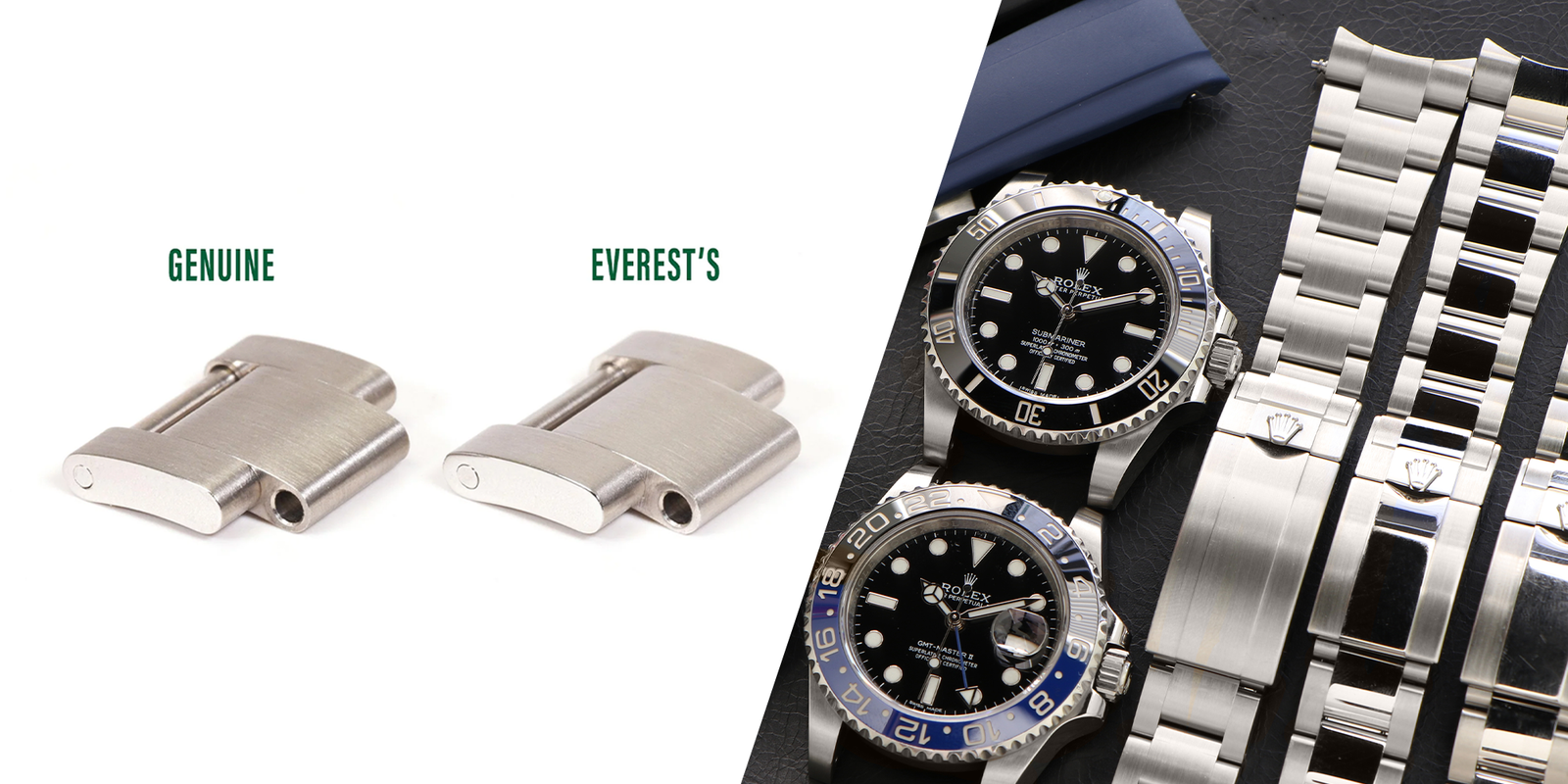 Everest Now Offers Aftermarket Links for Rolex Bracelets | Everest