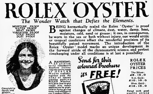Remarkable Rolex Ads