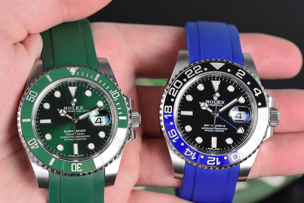 Clash of the Rolex Superheroes - The Batman (GMT-Master II BLNR) vs. The Hulk (Submariner - Green)