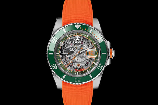 Skeletonized Rolex watches by Skeleton Concept