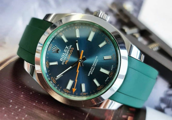 Top 3 Best Rubber Strap Looks For your Rolex Milgauss