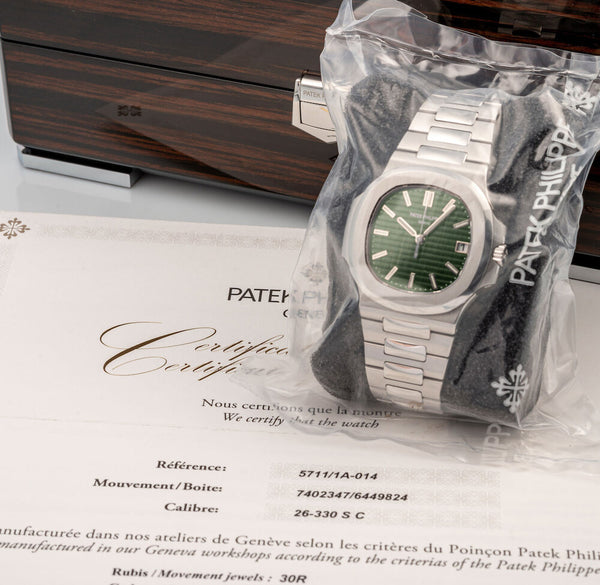 This 2021 Patek Philippe Nautilus sold for an INSANE amount at auction.