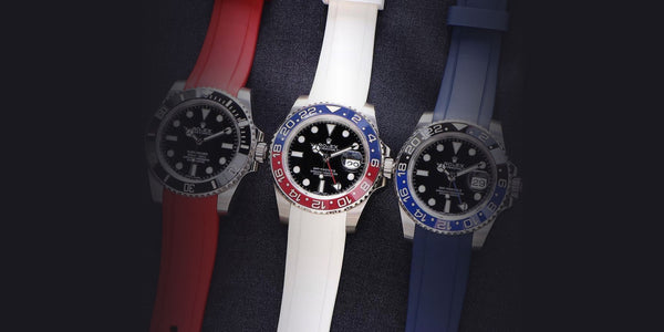 The Best Rubber Watch Bands For A Rolex Owner To Show Their Patriotic Spirit This Summer.