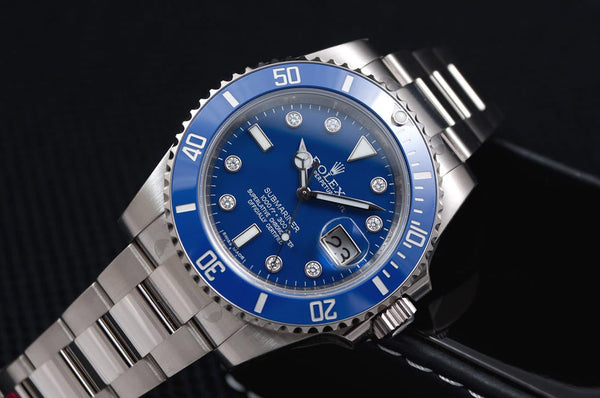 Rolex Submariner 116619 – Timeless Classic in Blue and White Gold