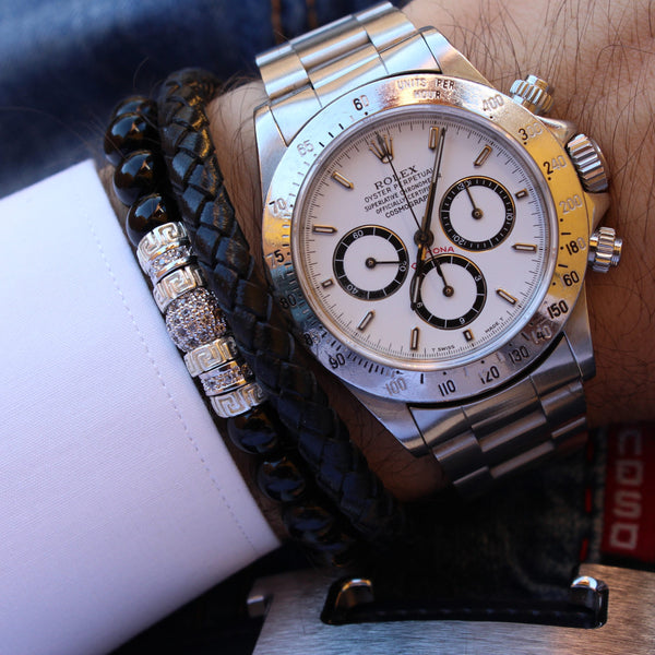 Is stacking bracelets with a watch a good look?