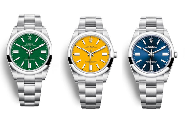 Color Theory Pt. 2: How To Gift The Candy-Colored 2020 Rolex Oyster Perpetuals