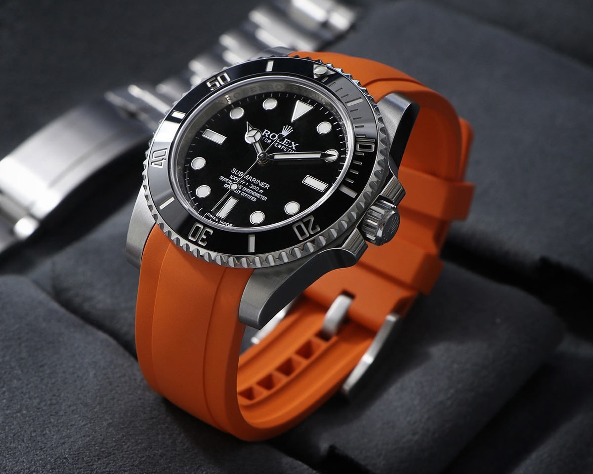 Rolex Rudbier Rubber Straps for Rolex Watches | Everest Bands