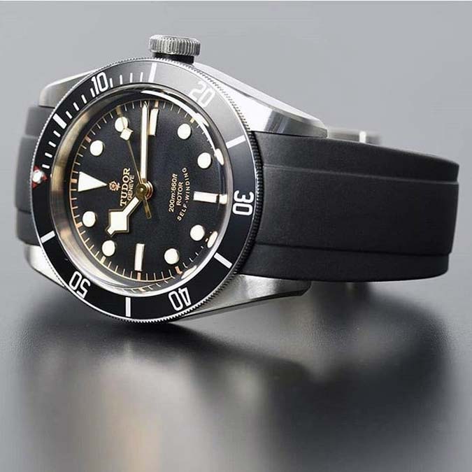 Tudor Watch Straps in Rubber