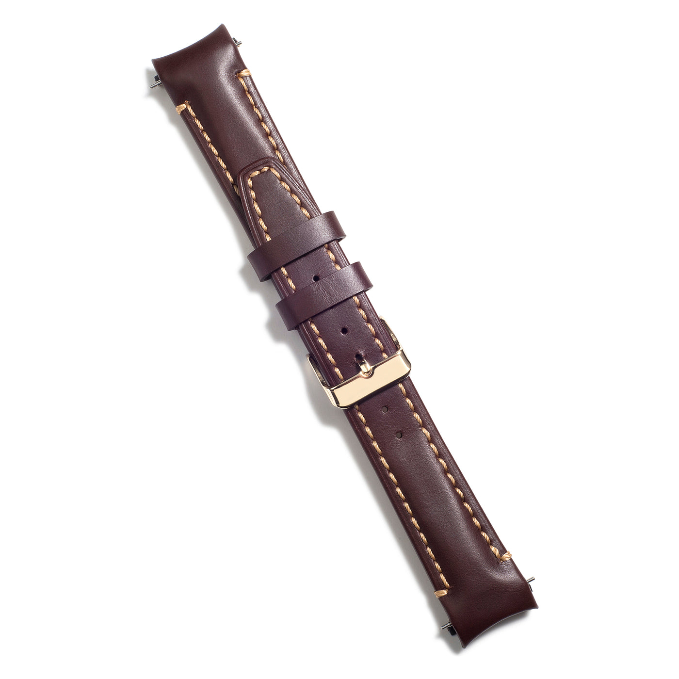 Brown Leather / Gold Buckle